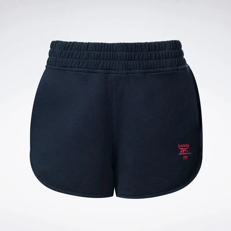 Short Reebok Heritage RBK+NV Feminino Marinho - G