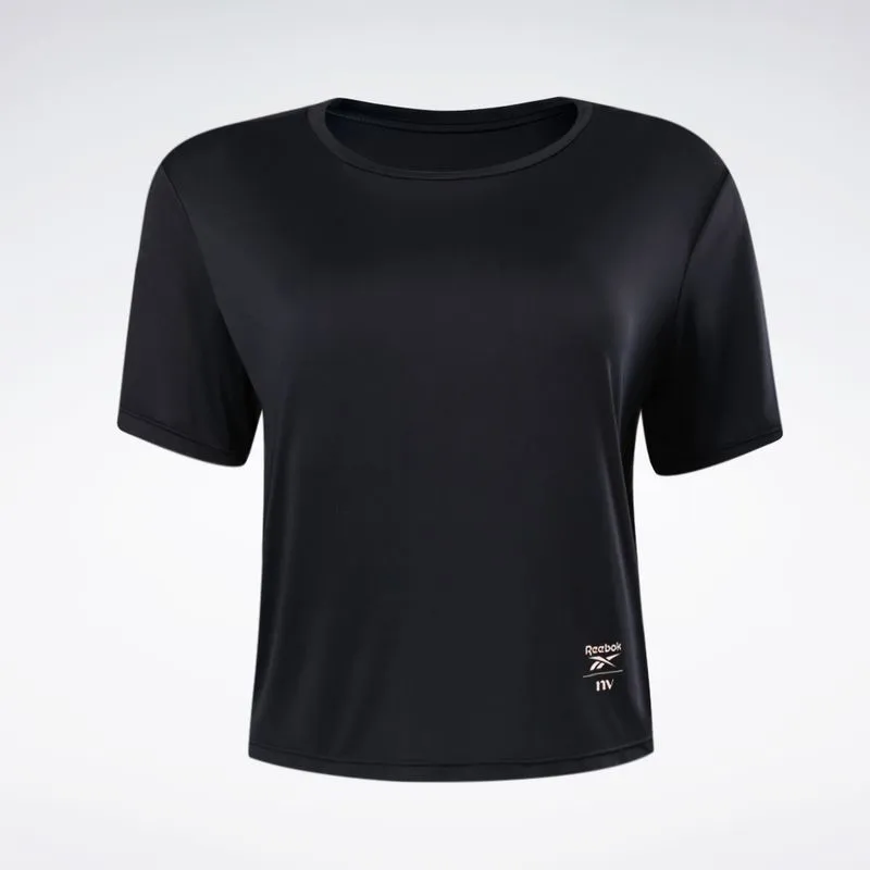 Camiseta Reebok Classic RBK+NV Feminina Preto - GG