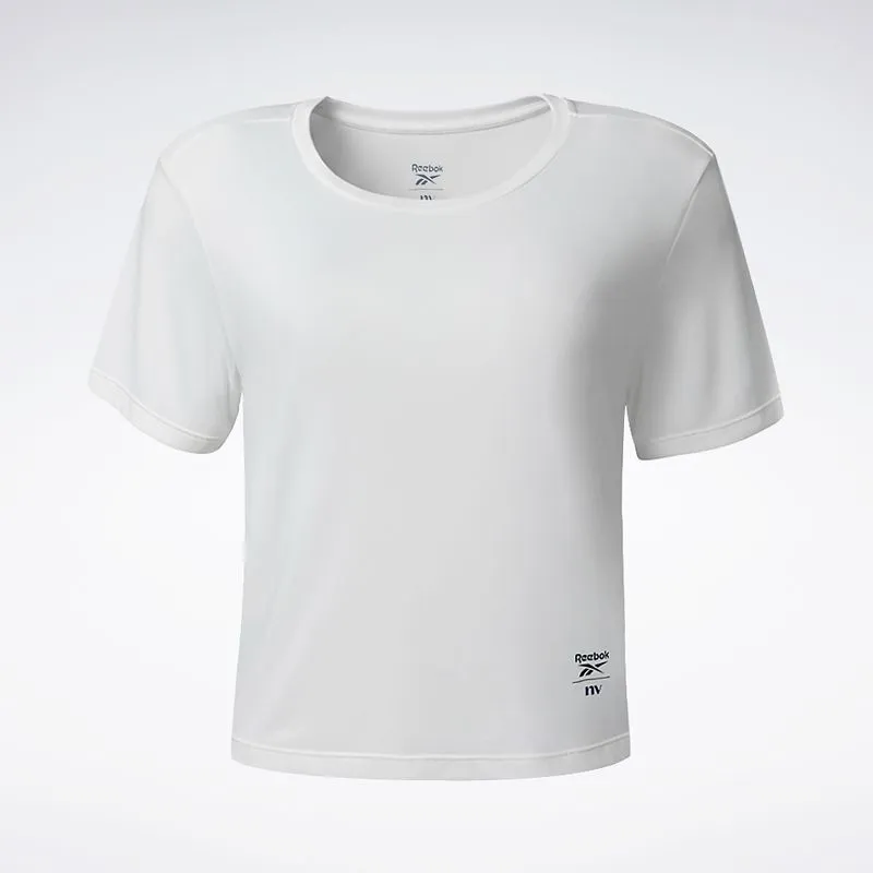 Camiseta Reebok Classic RBK+NV Feminina Off white - G