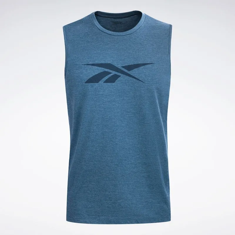 Regata Reebok Train Masculina Azul Escuro - P