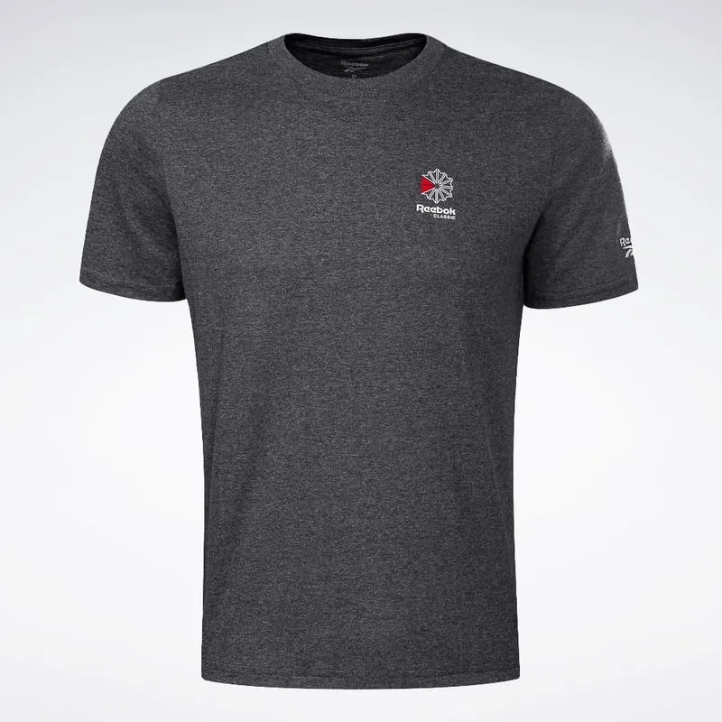 Camiseta Reebok Small Star Crest Masculina Preto - 2GG