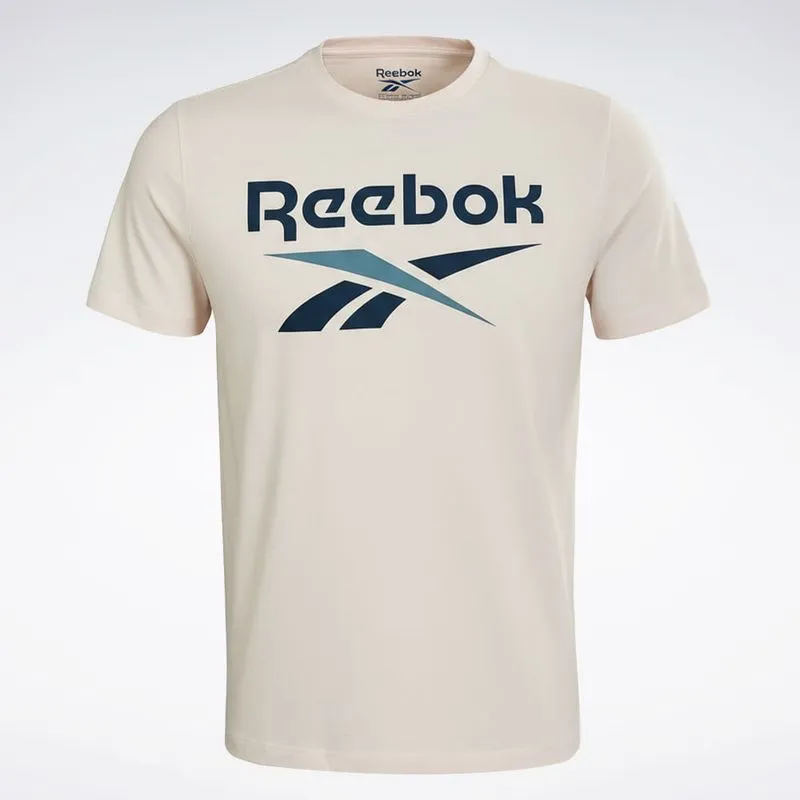 Camiseta Reebok Oportunity Logo Masculina Bege - PP