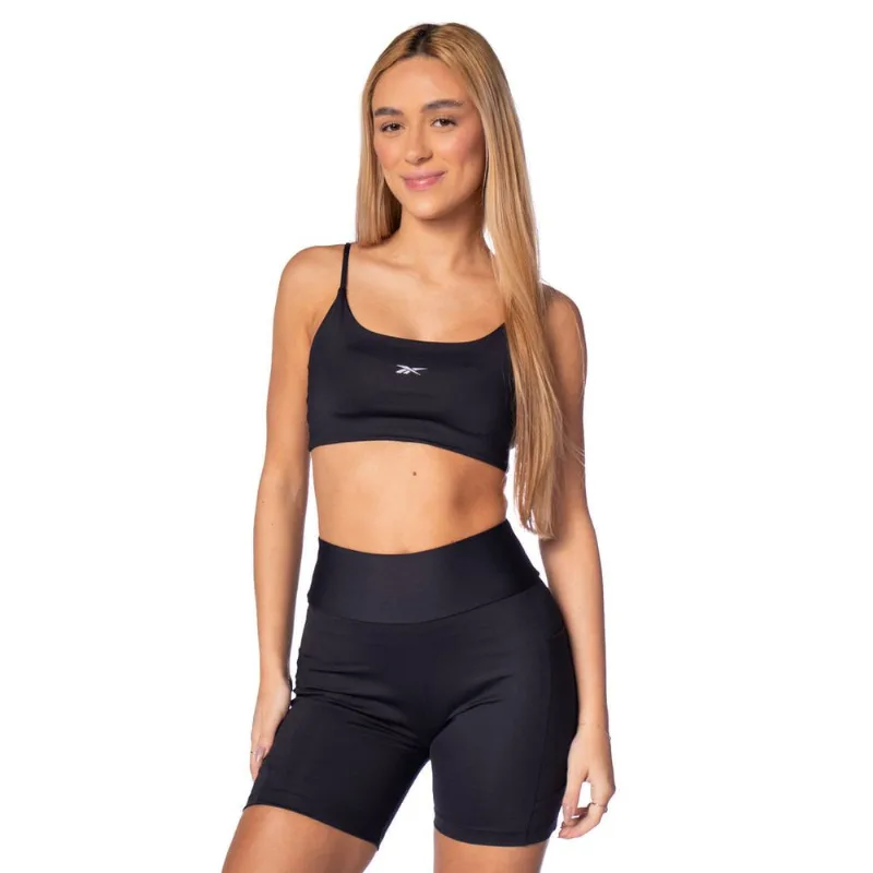 Top Feminino Reebok Alça Opportunity Preto - M - Reebok