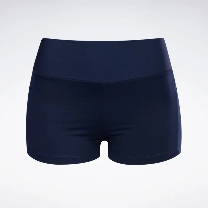 Short Curto Reebok compressão Opportunity Feminino Azul - P