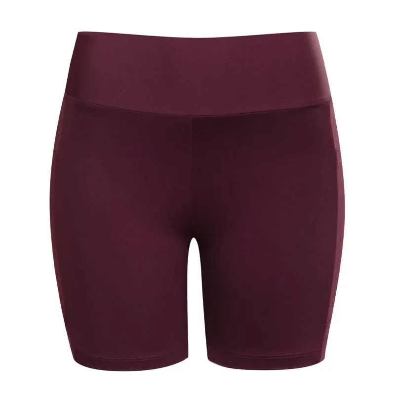 Bermuda Reebok Compressão Opportunity Feminina Vinho - M
