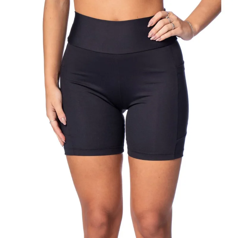 Bermuda Feminina Reebok Compressão Basic Opportunity Preto - GG - Reebok