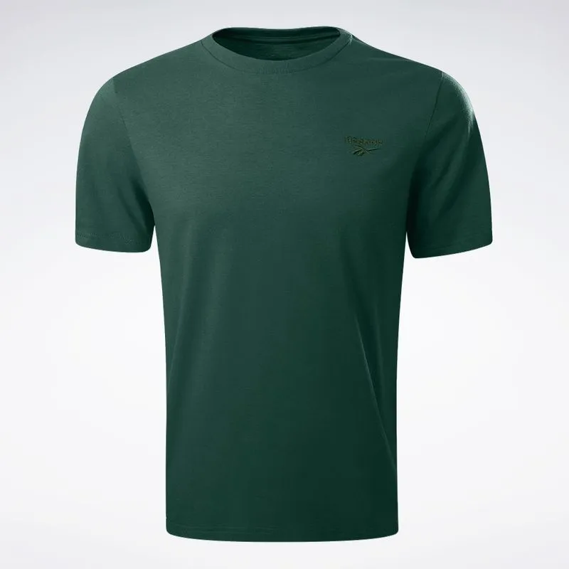 Camiseta Reebok Oportunity Stacked Masculina Verde - GG