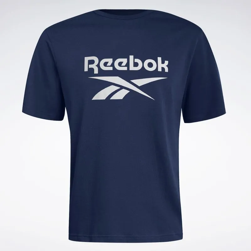 Camiseta Reebok Oportunity Logo Masculina Marinho - 2GG
