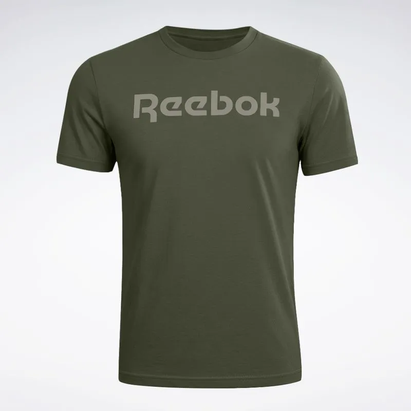 Camiseta Reebok Oportunity Linear Masculina Verde - P