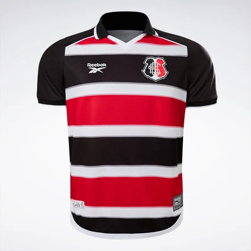 Camisa Reebok X Santa Cruz Oficial Jogo 1 Masculino Tamanho Especial 26/27 Preto - 3G