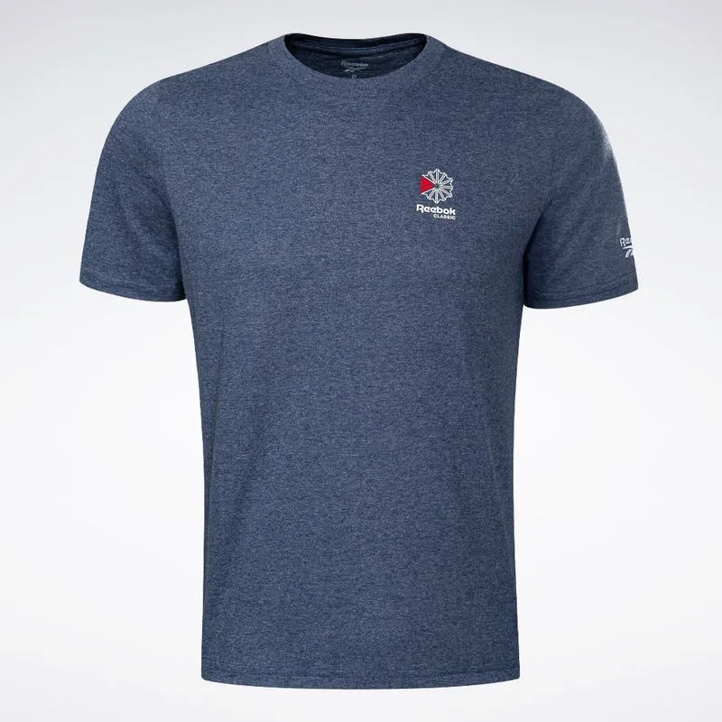 Camiseta Reebok Small Star Crest Masculina Marinho - 2GG