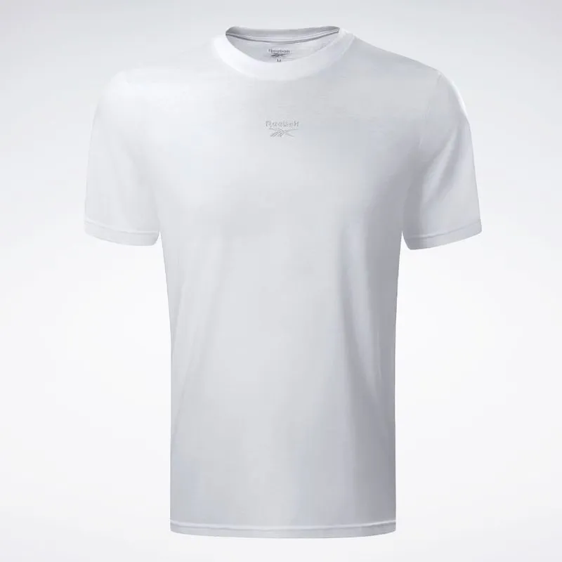 Camiseta Reebok Small Logo Masculina Branco - 2GG