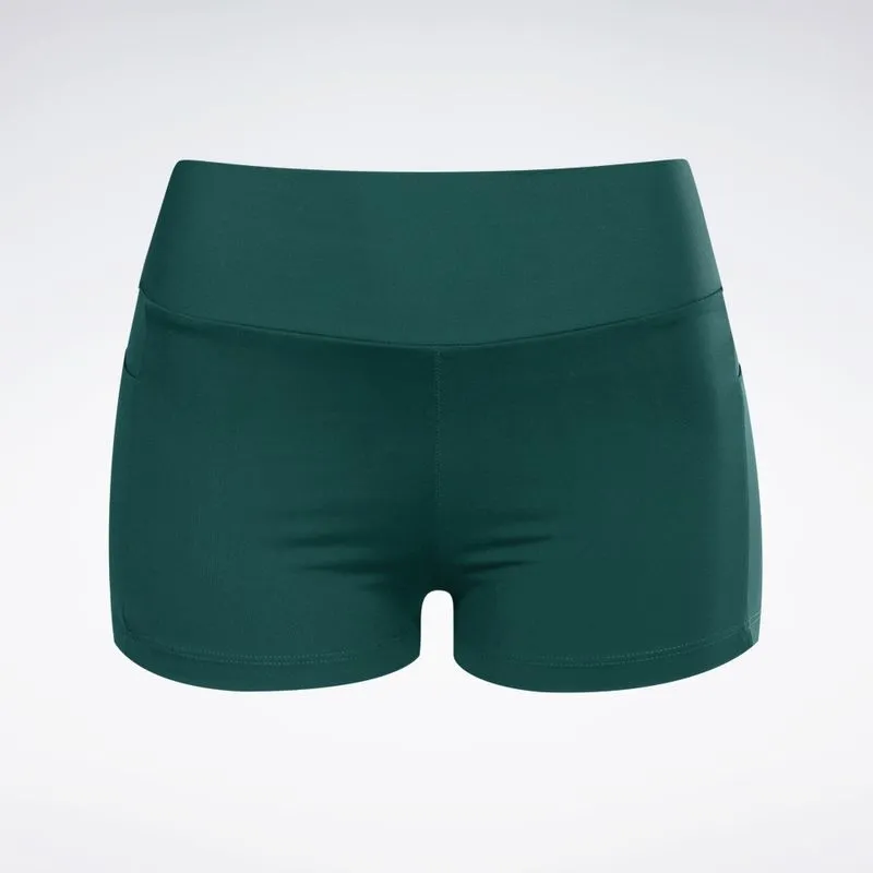 Short Reebok Compressão Basic Feminino Verde - M