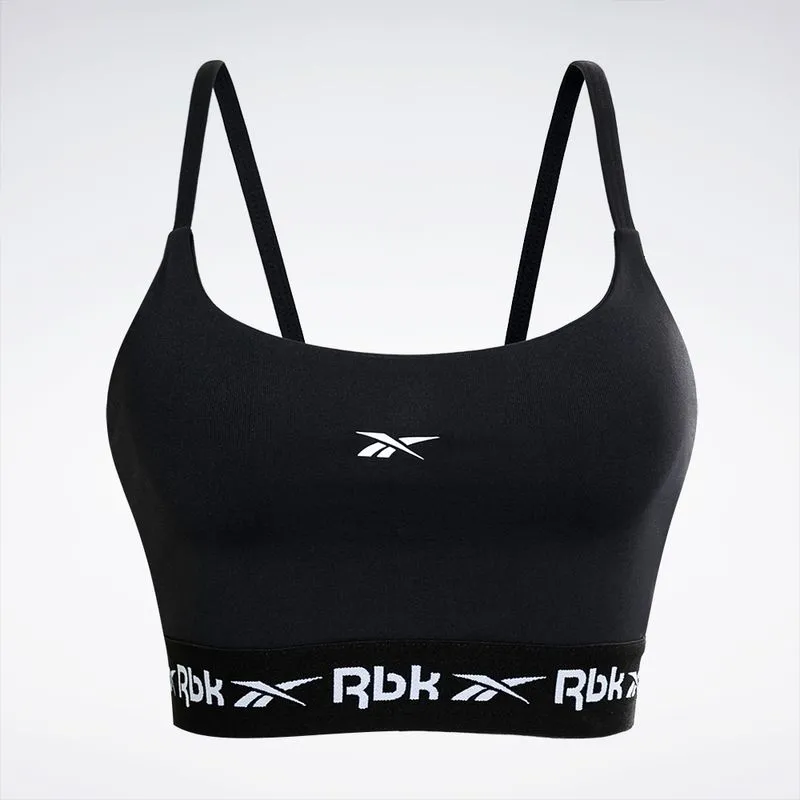 Top Reebok Alça Elastic Feminino Preto - M
