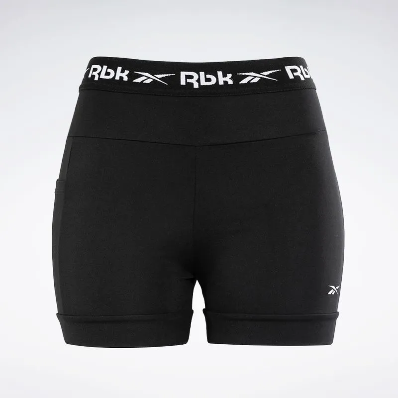 Short Reebok Compressão Elastic Feminino Preto - G