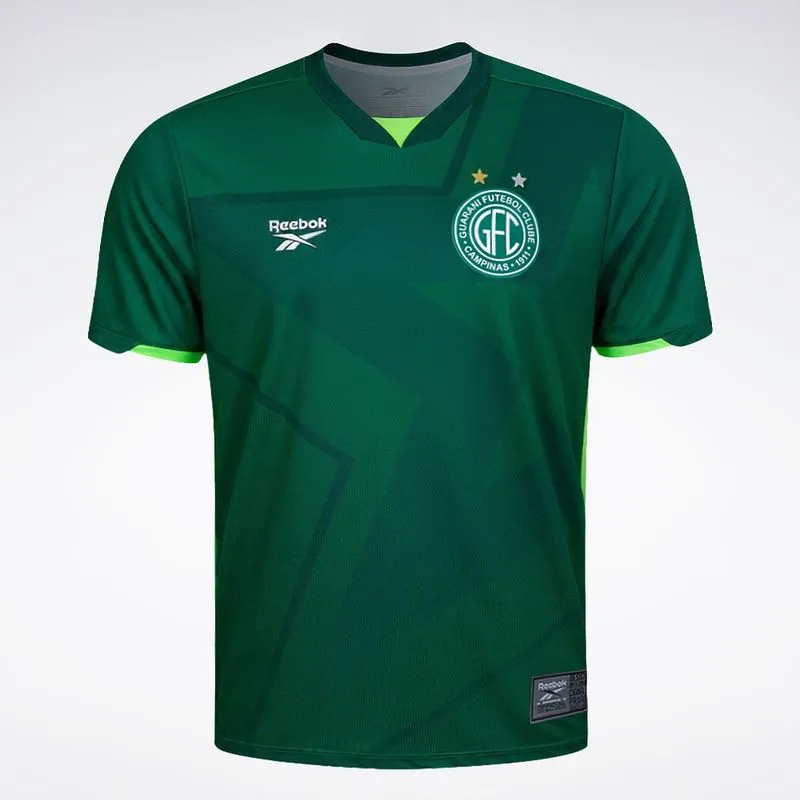 Camisa Reebok Home Guarani Masculina Tamanho Especial 26/27 Verde - 3G