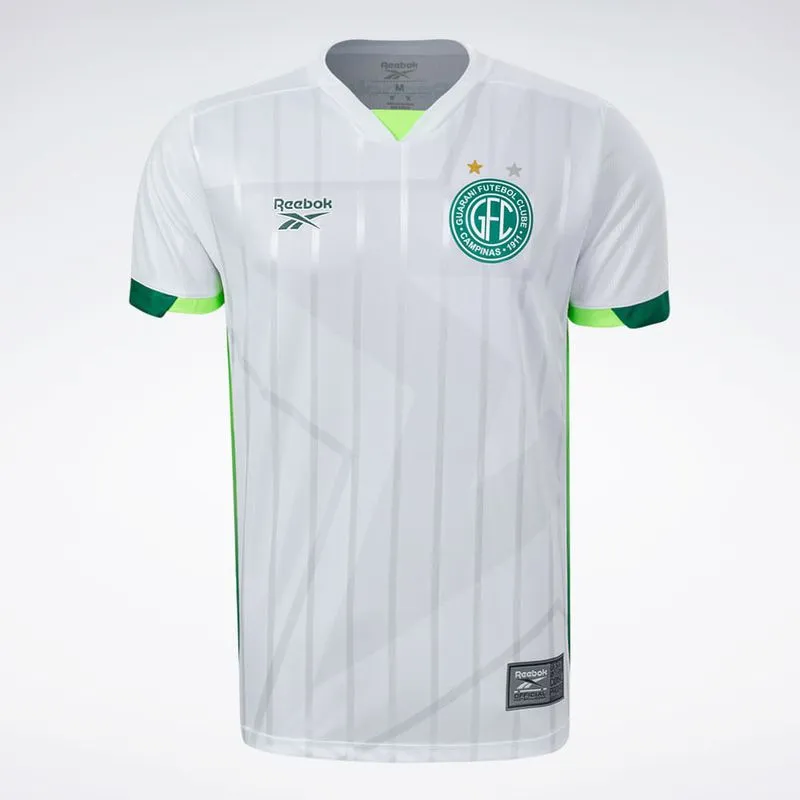 Camisa Reegok Away Guarani Masculina Tamanho Especial 26/27 Branco - 3G