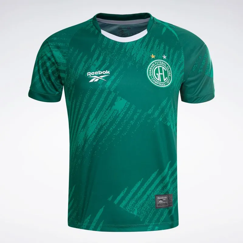 Camisa Reebok Pre Match Guarani Masculina 26/27 Verde - G