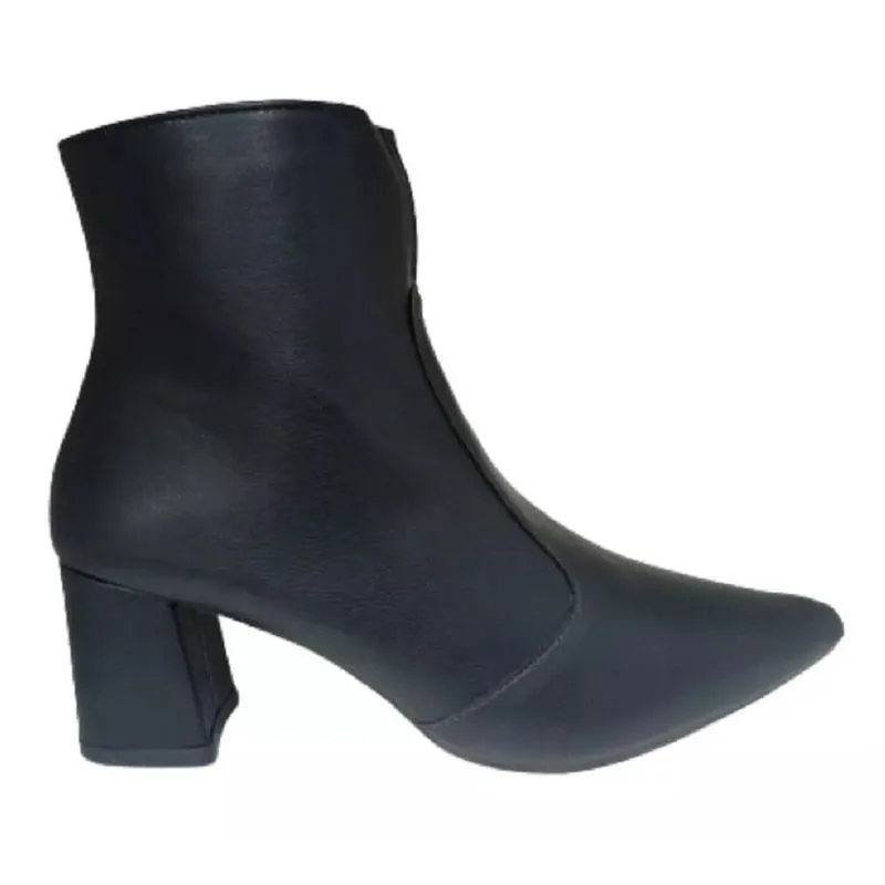 Bota Feminina Cano Curto Offline Napa Preto 5704.23642 preto