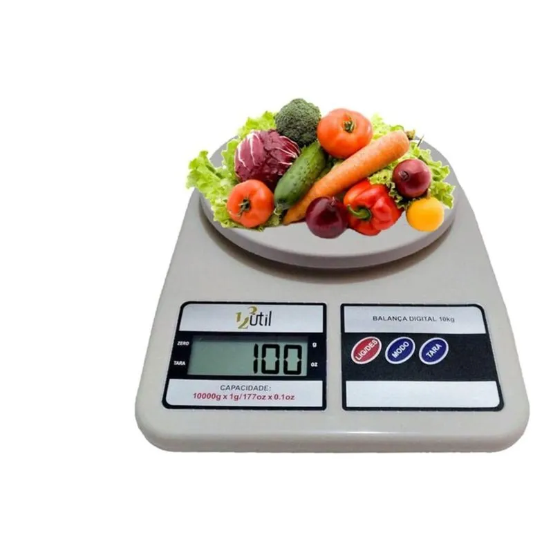 Balanca Precisao Digital De Cozinha 10 K