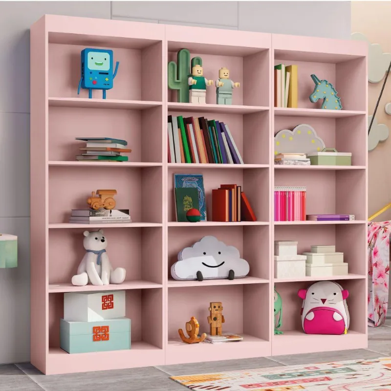Kit 3 Estantes Livreiro Office Multiuso 12 Prateleiras
