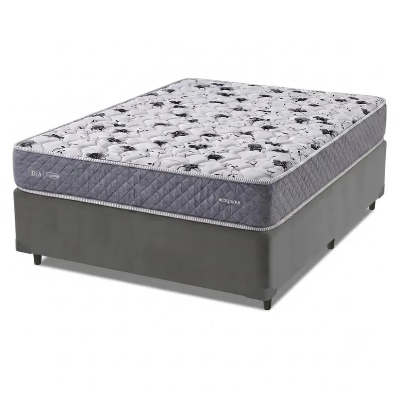 Cama Box Casal Double Face AG65 Eclipse 138x188x58cm Herval - Suporta até 150kg por pessoa