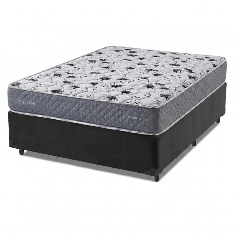 Cama Box Casal Double Face AG65 Eclipse 138x188x58cm Herval - Suporta até 150kg por pessoa
