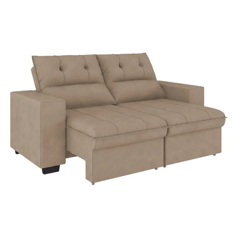 Sofá Retrátil e Reclinável 3 Lugares 2,30m Espanha