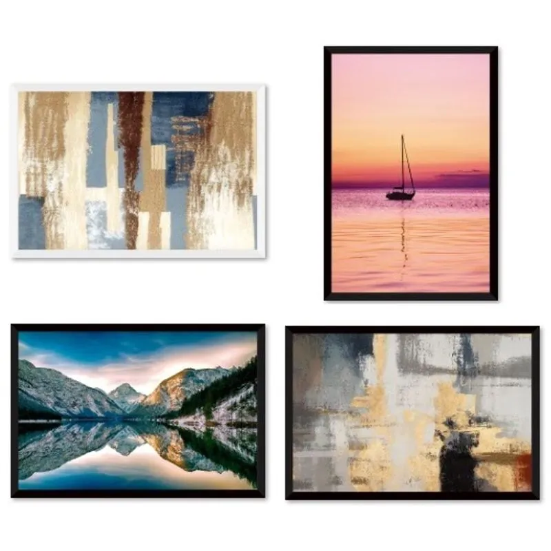 Poster Emold Tel 65x95ex 3018 Mc9 Formas Cores - Euroquadros