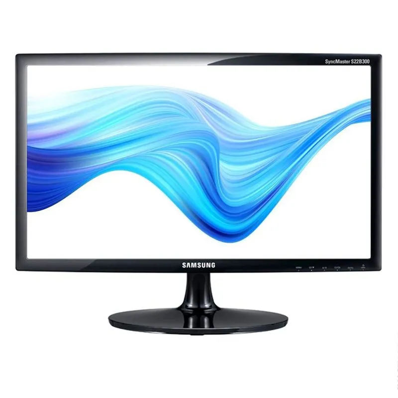 Usado: Monitor Samsung S22a300b 22p Wide Base Fixa Vga/dvi Full Hd - Voke