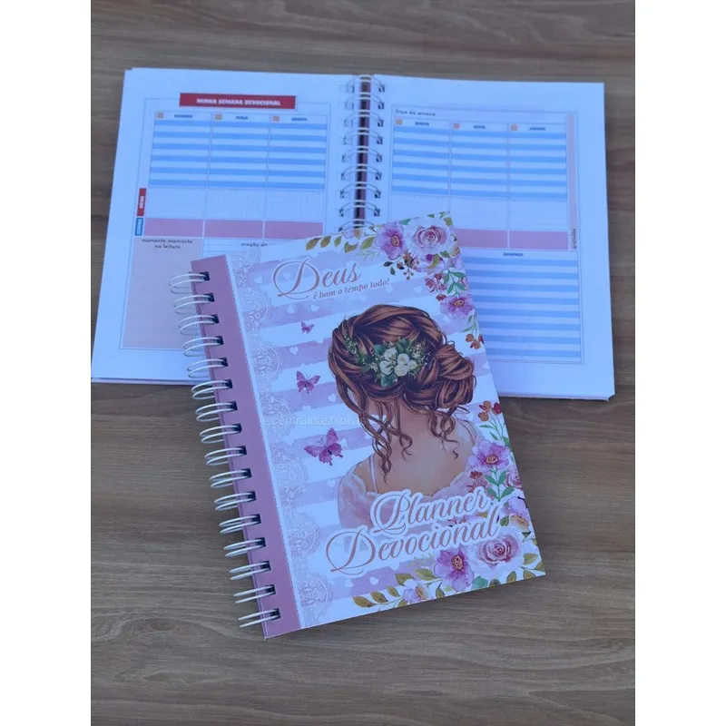 Agenda Planner Devocional garota