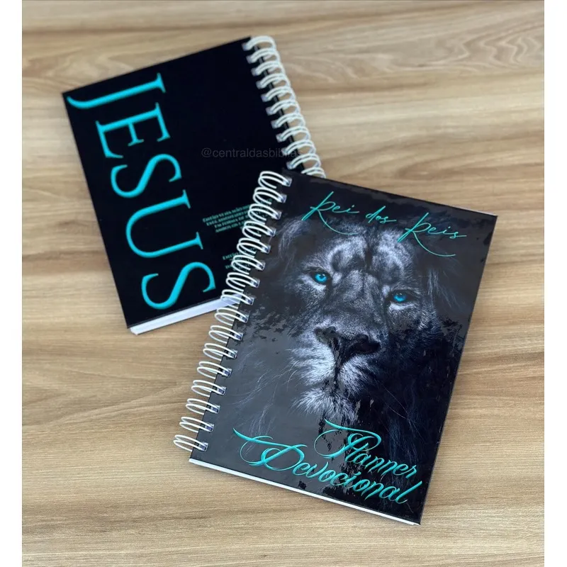 Planner agenda devocional rei dos reis