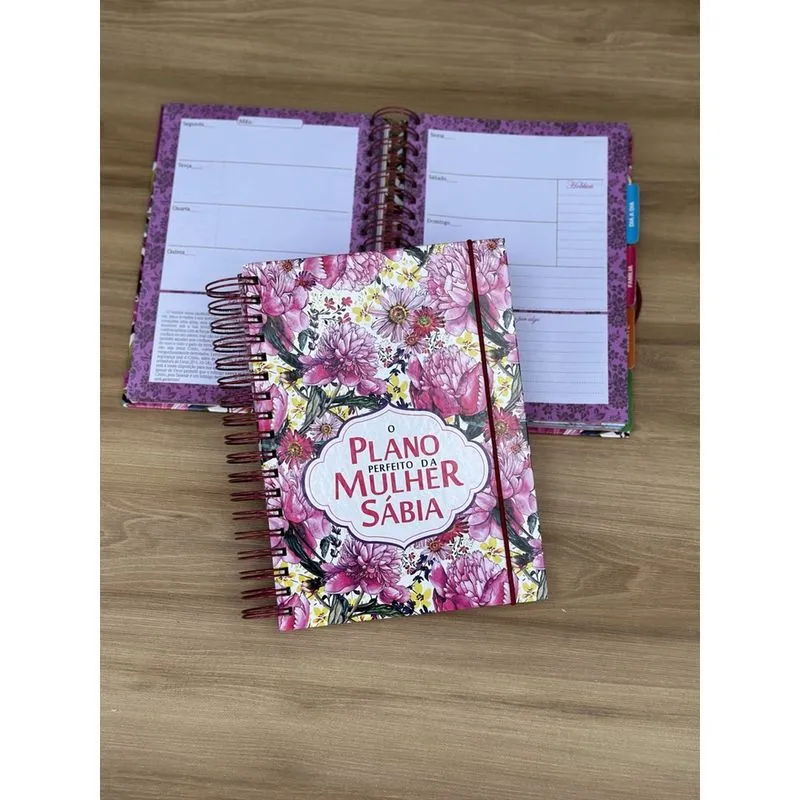 O plano Perfeito da Mulher Sábia Planner Agenda - mod 07