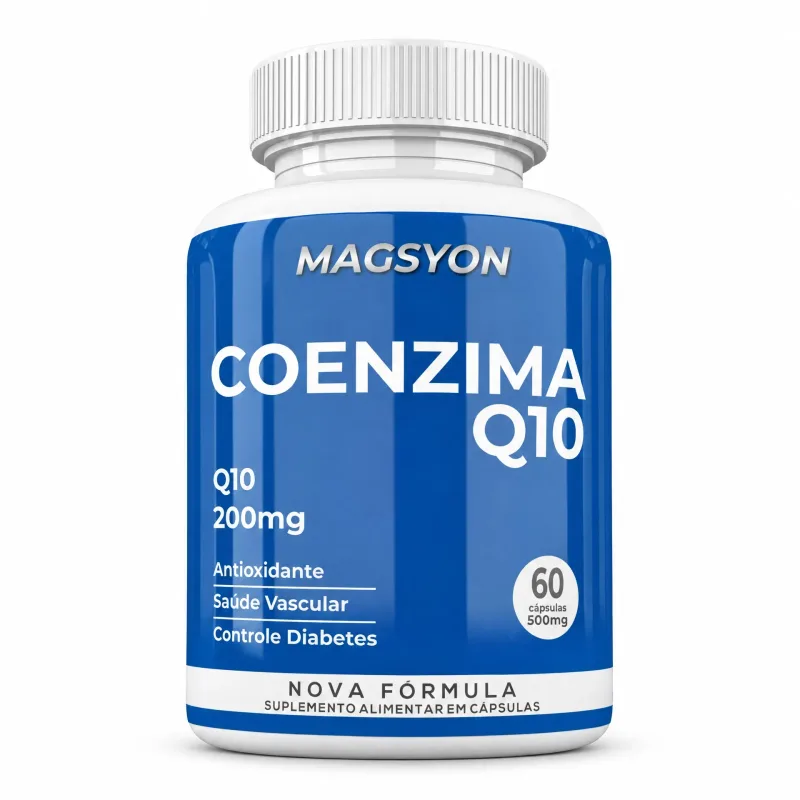 Magsyon Q10 200mg 60 Cápsulas - Nova Farma