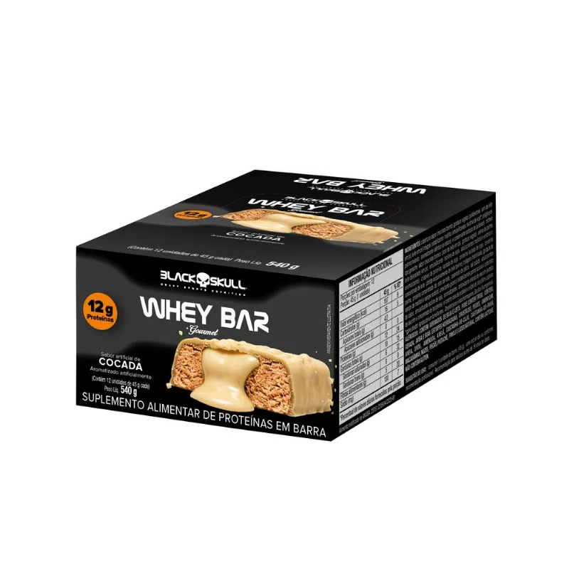 Barra de Proteína Whey Bar Gourmet Zero – Cocada