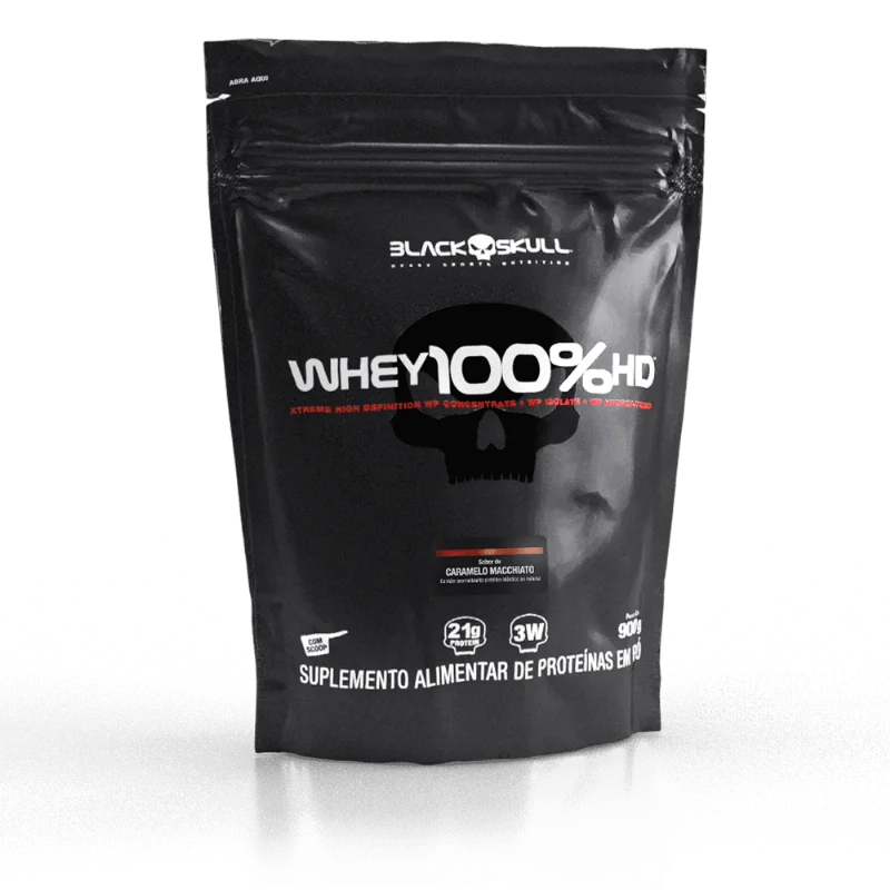 Refil Whey 100% HD Caramelo Macchiato 900g