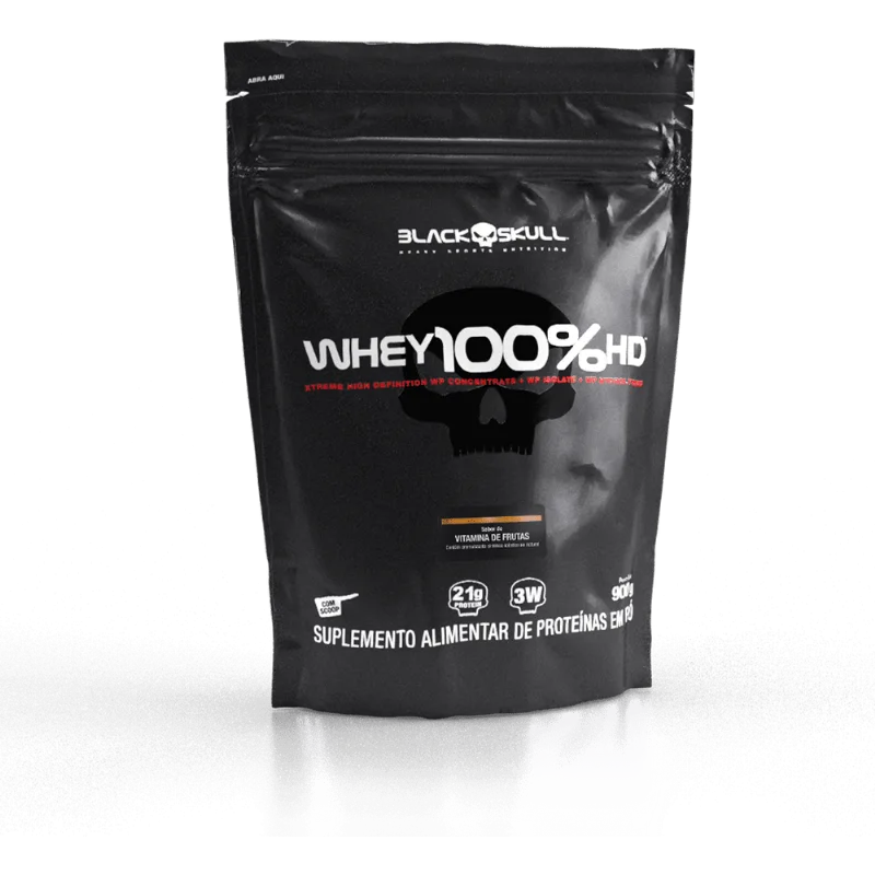 Refil Whey 100% HD Vitamina de Frutas 900g