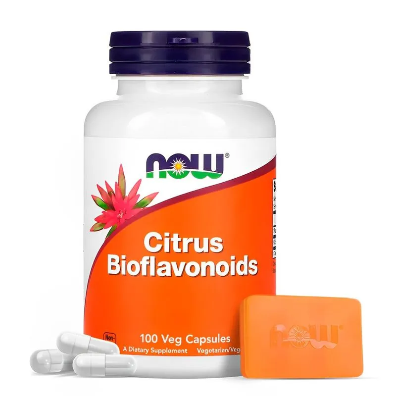 Bioflavonóides Cítricos Now Foods 100 Cáps Importado + Porta Cápsulas