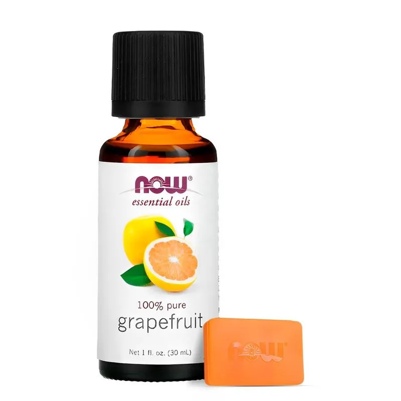 Óleo de Toranja Now Foods 30ml Puro Importado + Porta Cápsulas