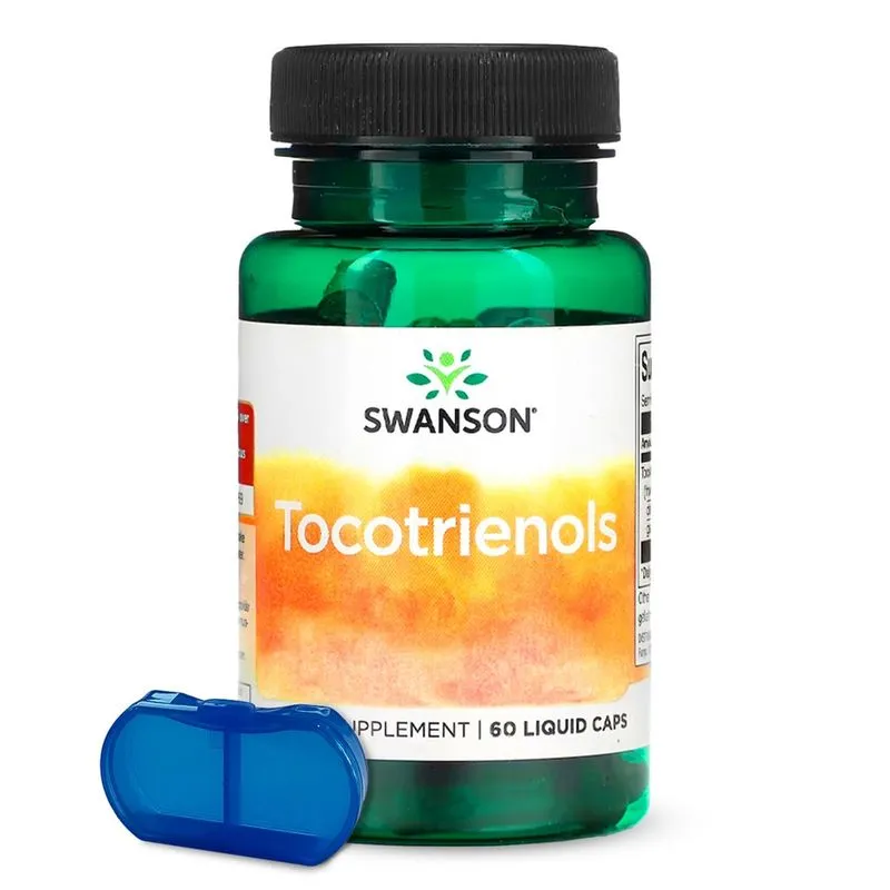Tocotrienóis 100mg Swanson 60Capsulas Líquidas