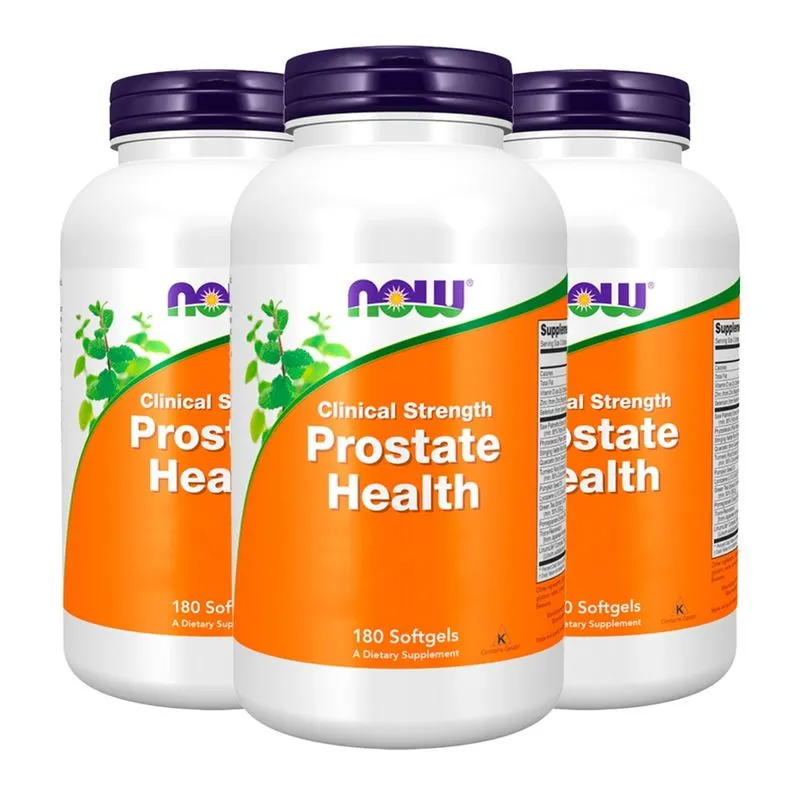 Prostate Now Foods 180 Softgels Importado 3un