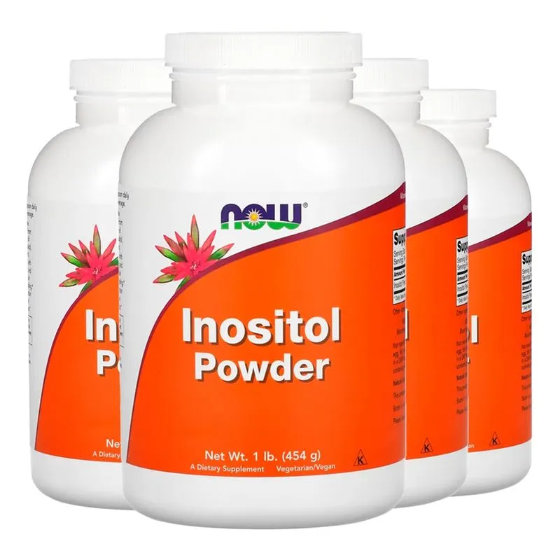 Pó de Inositol Now Foods Mio-inositol 454g Importado 4un