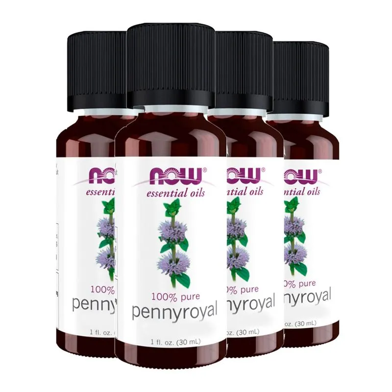 Óleo de Poejo Now Foods Pennyroyal 30ml Importado 4un