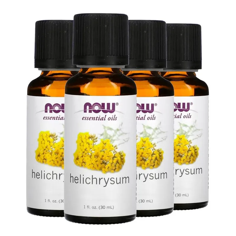 Mistura de Óleo de Helichrysum Now Foods 30ml Importado 4un