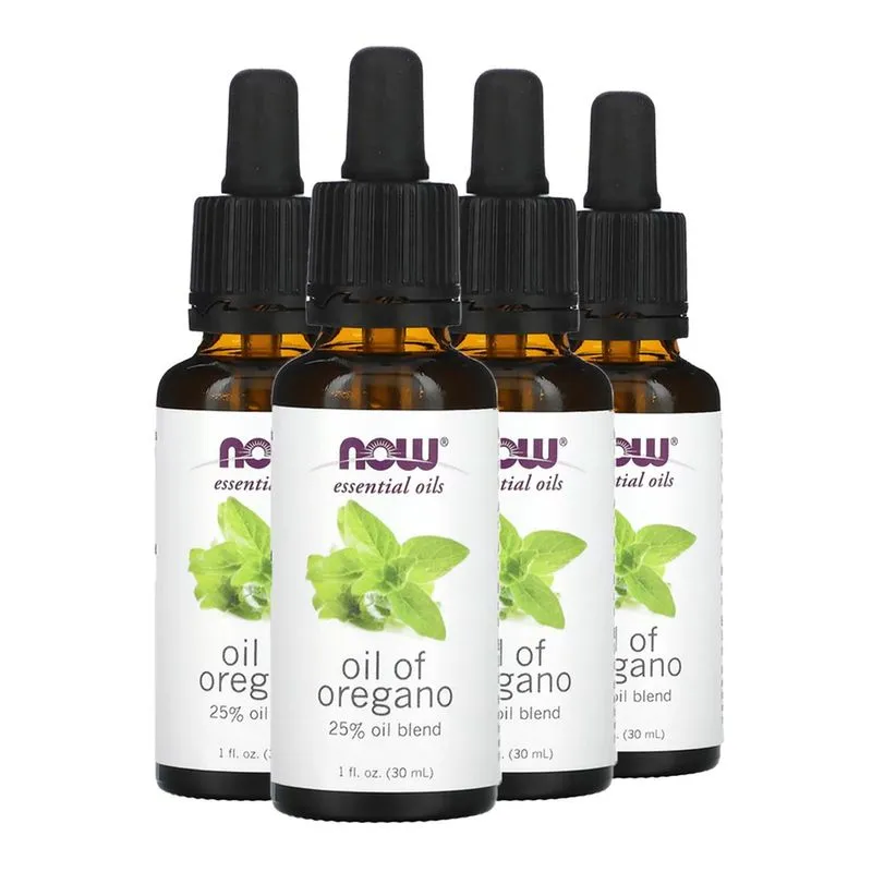 Mistura Óleo Orégano Now Foods 30 ml Importado 4un