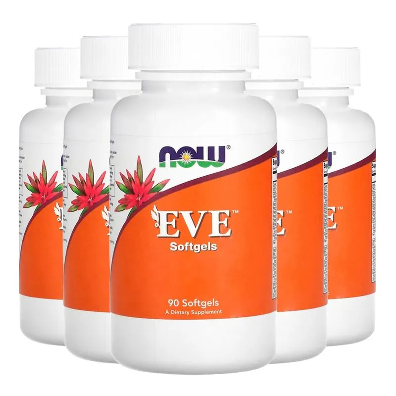 Multivitamínico Eve Mulheres Now Foods 90 Soft Importado 5un