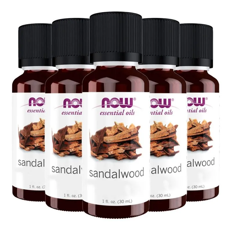 Mistura de Óleo de Sândalo Now Foods 30ml Importado 5un