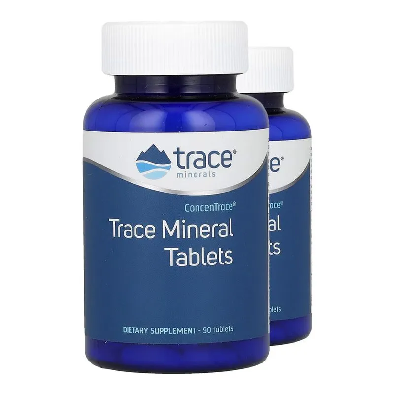 Trace Minerals ConcenTrace Tablets 90 Tabs Importado 2un