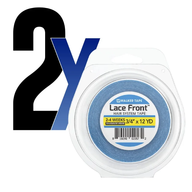 Fita Adesiva Capilar Lace Front 11m x 2cm WalkerTape 2un
