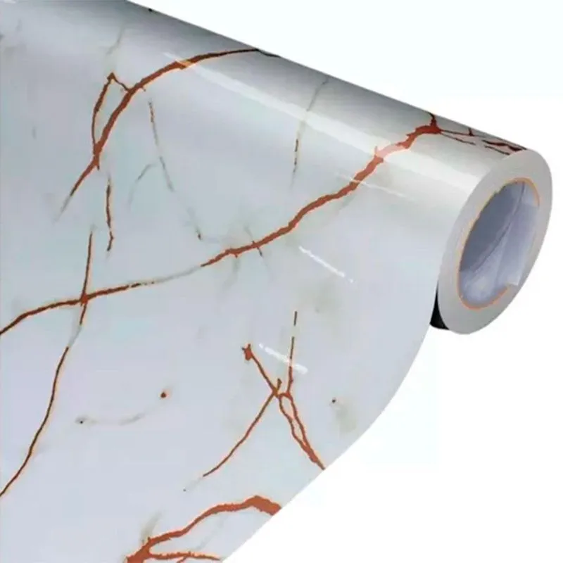 Adesivo Revestimento Mármore Calacatta Impermeável 5M X 60Cm